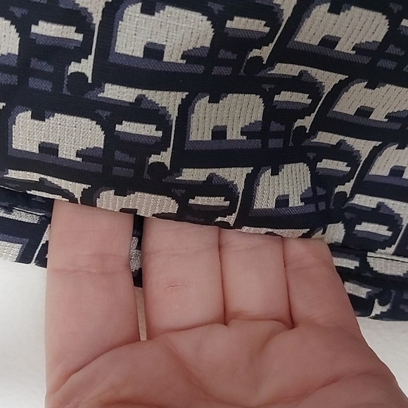 Christian Dior Monogram Lined Shorts Drawstring/Elastic Waist Size 8 - Picture 6 of 8